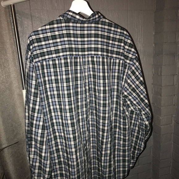 Van Heusen Green & Blue Flannel - Picture 2 of 2